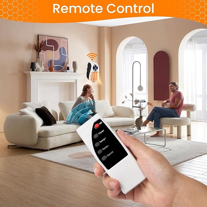 Wall Outlet Space Heater